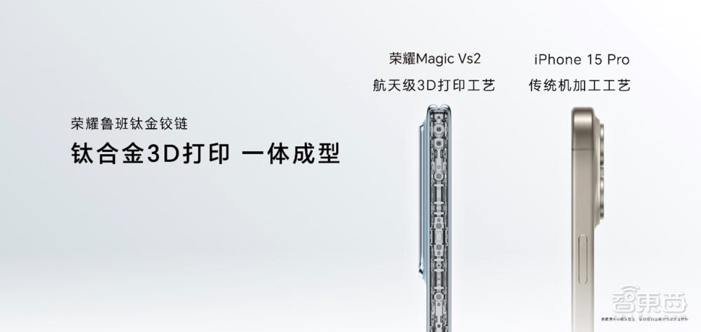 荣耀Magic Vs2折叠屏发布，用上3D钛合金打印，比iPhone还轻！6999元起