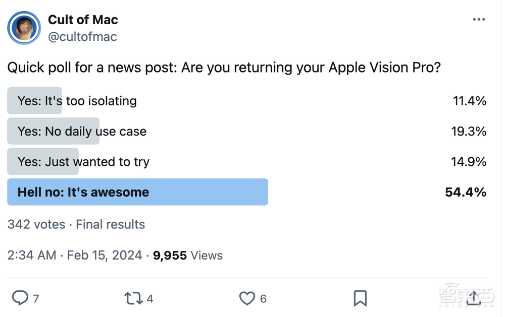 苹果退钱!首批Vision Pro退货潮调查:多方博弈,黄牛血亏