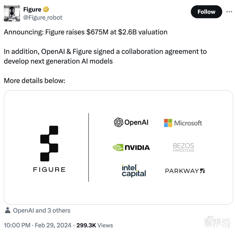 48亿！全球最火人形机器人官宣融资，OpenAI英伟达微软都投了