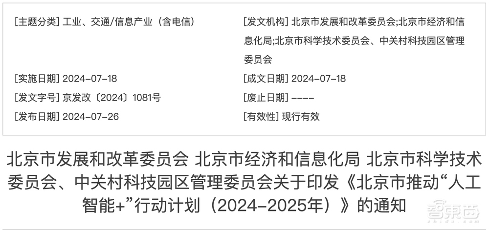 1亿元模型券来了！北京发布AI新政策，76次提及“大模型”