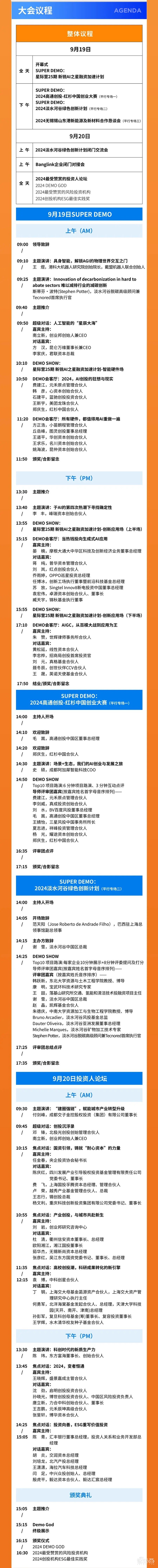 这可能是成都AI浓度最高的会场：102家早期科技企业、200+投资人…2024 DEMO CHINA全日程发布！