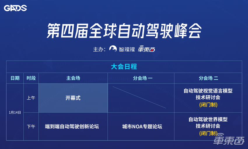 解构端到端变革!年度自动驾驶峰会定档2025年1月,首批演讲嘉宾公布