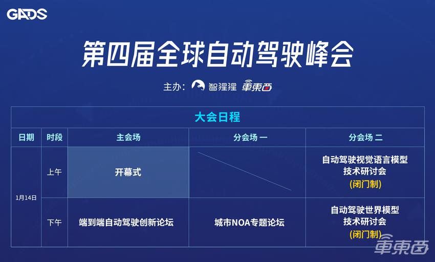 解构端到端变革！年度自动驾驶峰会定档2025年1月，首批演讲嘉宾公布