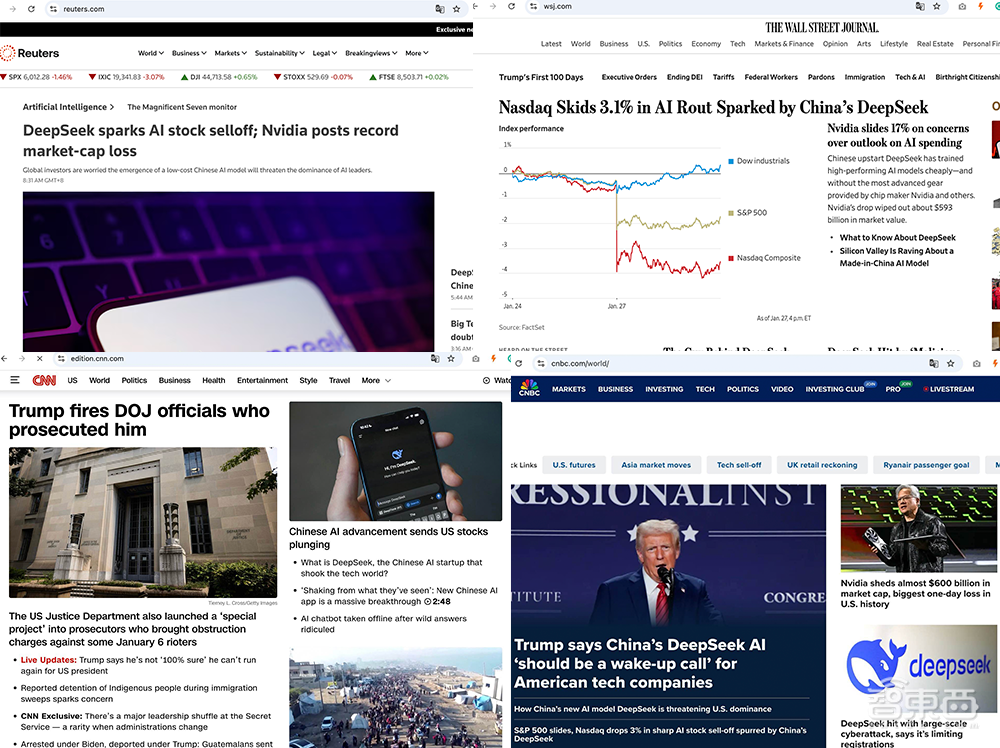 DeepSeek砍掉英伟达台积电5万亿市值！登五大外媒头版，OpenAI急得发预告