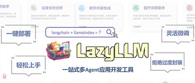 开发AI应用仅需10行代码！商汤大装置开源“懒人必备”开发平台LazyLLM