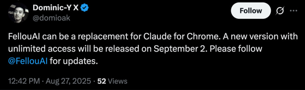 Claude杀进谷歌浏览器，Agent能点、能填、能跳转，让页面自己“动”起来
