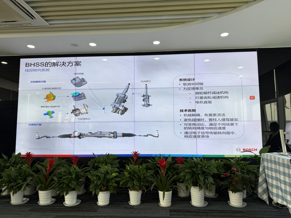 实测博世华域全域转向技术：线控+后轮转向成新趋势，汽车行业基础正在重构