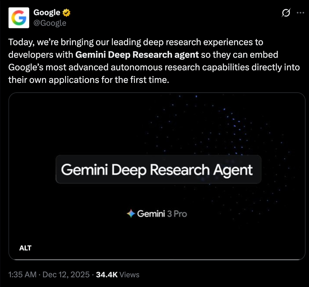 谷歌深夜重磅开源！深度研究Agent拿下SOTA，比GPT-5 pro便宜90%