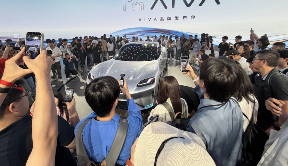 先有AI后有车！赛豆科技AI汽车品牌AIVA及概念车亮相