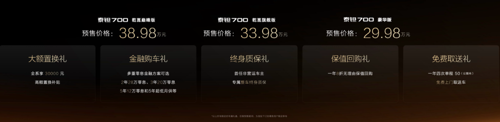 预售29.98万起！北京越野泰钽700上车华为ADS 5，支持卫星通信