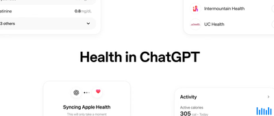 OpenAI版“阿福”上线：能读取病历看病情，打通Apple Health