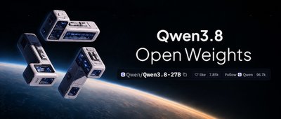 刚刚，阿里Qwen3.8-27B开源！家用显卡可跑，能看图看视频