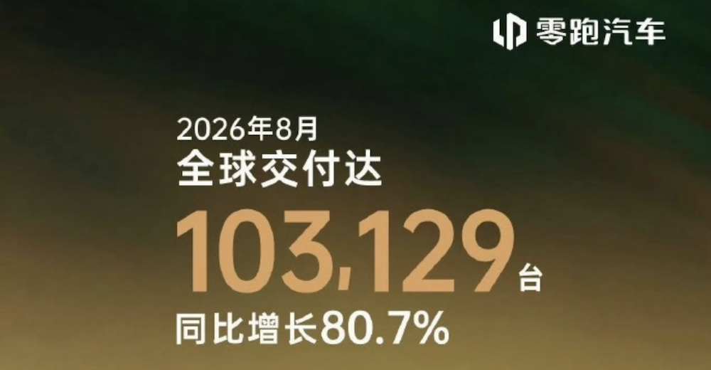比亚迪零跑8月杀疯了！理想单月多卖7000辆新车，4家新势力走跌